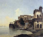 unknow artist View of the Ruins of a Palace at Gazipoor on the River Ganges oil painting reproduction